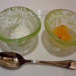 デフィ・ジョルジュマルソー - 塩と紅葉おろしはお好みで