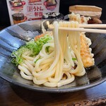 うどん四國  - ちく天ぶっかけ２玉の麺