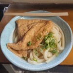 讃岐うどん がもう - うどん(大・冷)と、あげ