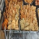 讃岐うどん がもう - 天ぷらコーナー