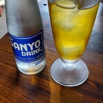 イッチュウコウ - 金宮焼酎、天羽の梅と炭酸割り