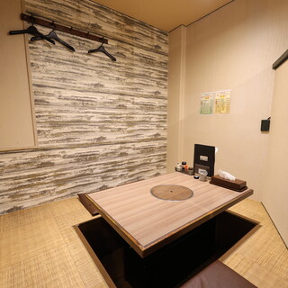 人数に合わせた個室に変更可能♪