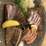 熟成魚と日本酒と藁焼き 中権丸 - 