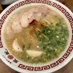 双喜紋 - 『ラーメン630円』ニンニク・辛味
      有り・有りに味玉トッピング！