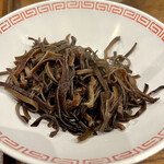 双喜紋 - きくらげは別皿で貰いシェアしました！