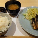 割烹 大田川 - 2012.2鯖の塩焼き定食