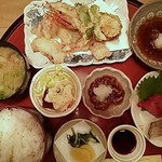 よしはら - ≪ランチ≫天麩羅定食1000円