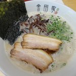 金田家 - 黒豚ラーメン：６５０円