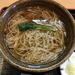 Tajihei - 見た目は、温かいかけ蕎麦と、ほぼ同じ。