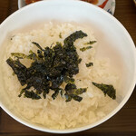 Waraiya Wakayamajo - 韓国海苔をまぶしたご飯
