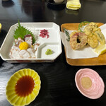 蔵 - タコやっさ定食￥2500
            タコ刺しとタコ天
            by masakun 
