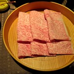 瀬里奈 - 北海道産の特選牛A5サーロイン・その２です。