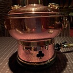 瀬里奈 - しゃぶしゃぶの鍋です。