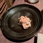 瀬里奈 - しゃぶしゃぶのスープで調理した北海道産の特選牛A5サーロイン・その１です。