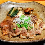 茶寮 ふ川 - ステーキ