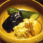 丸太町十二段家 - 香の物。