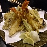 磯料理 元海 - 天ぷら