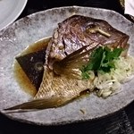 磯料理 元海 - 鯛のおかしら