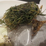 フロリレージュ - おかひじきを衣にしたフイット。