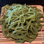 Soba Setsugekka - 茶そばです。島田に来たんですものね、これで決まり