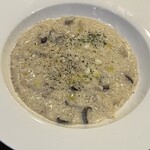 mushroom cream risotto