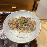 饗 くろ喜 - 【鴨と地鶏のあぶら飯300円】