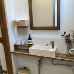 chufff cafe  - 洗面台