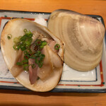 千寿司 - 焼きはまぐり