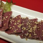 人世横丁 牛若 - ハツ刺。旨し！！！