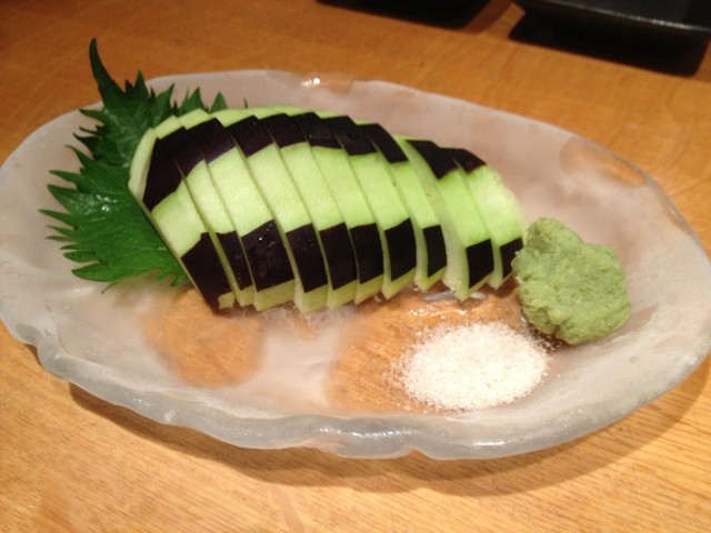 しょうちゃん - 水茄子の刺身