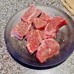 あみやき亭 - ランチ　牛ハラミ塩　638→330円