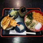 Soba No Yamabun - ミニ天丼定食 1,200円