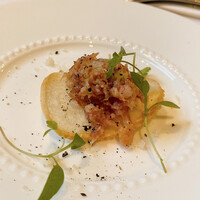 テストキッチンエイチ - コンビーフの豚版、ワイン最高！