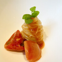 テストキッチンエイチ - フルーツトマトの冷製パスタ！茹で具合最高！