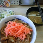 Matsuya - 牛丼並＆おしんこ