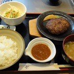 鉄板料理 堂島 - 2012.4ハンバーグランチ