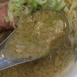 松波ラーメン店 - 夜の支那そば/スープ