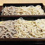 立川熟成寝かせ蕎麦たかや - 三種盛り1人前（大）¥2.280（メルマガ会員価格）