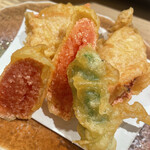 博多かねふく ふく竹 東京駅店 - 明太子の天ぷら