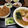 Moritayashoukudou - 料理写真:ソースカツ丼にラーメンは非常に合うトッピングだ