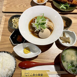 Koara Shokudou - 自家製豚角煮定食、ご飯が又美味い！