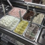 ハーベスト ナガイファーム - この日のジェラートは6種類ありました。