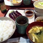 玉乃光酒蔵 - 鰹タタキ定食