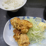 こうちゃん らー麺 - 唐揚げセット