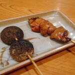 とり喜 - 椎茸、ちぎも