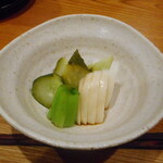 とり喜 - 漬物