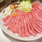 焼肉 犇こう - 太田牛絹ロース　しゃぶしゃぶ