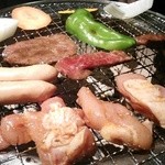 Shichirin Yakiniku Kyou - ファミリーセットは野菜もついてます！