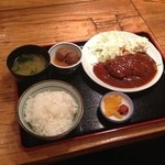 Izakaya Ichi Kyuu Ichi - ミンチカツ定食500円