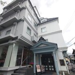 喫茶室 八十六温館 - 松本ホテル花月♪(本館？)※右手入口